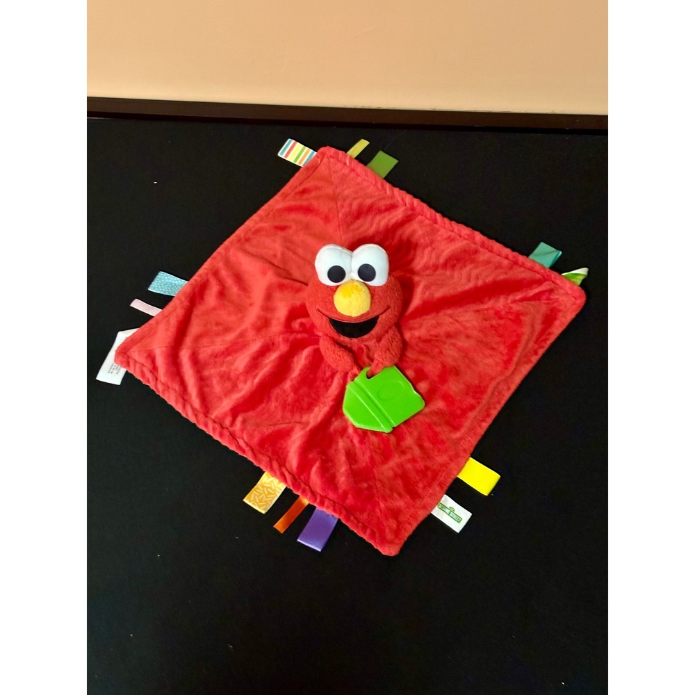 Sesame Street Elmo Plush Bundle Lot Kohls Cares Stuffed Bright Starts Lovey Tags - Picture 5 of 11